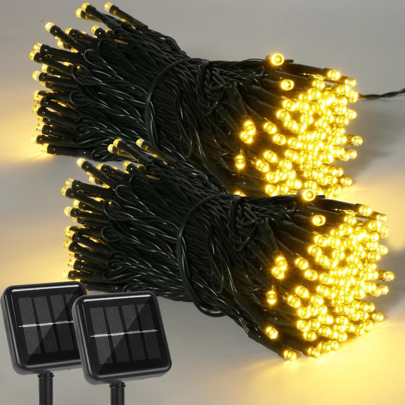 Solar String Lights 30/100 LED 8 Modes for Festivals