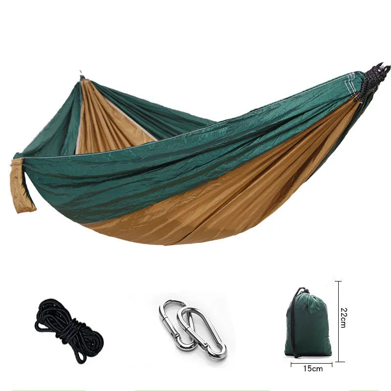 Outdoor Hammock: Portable Double & Single Hammocks with Tree Straps