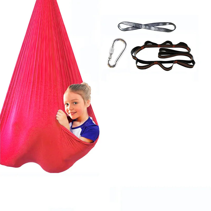 Sensory Swing: Children's Sensory Therapy Swing - Indoor/Outdoor Hammock