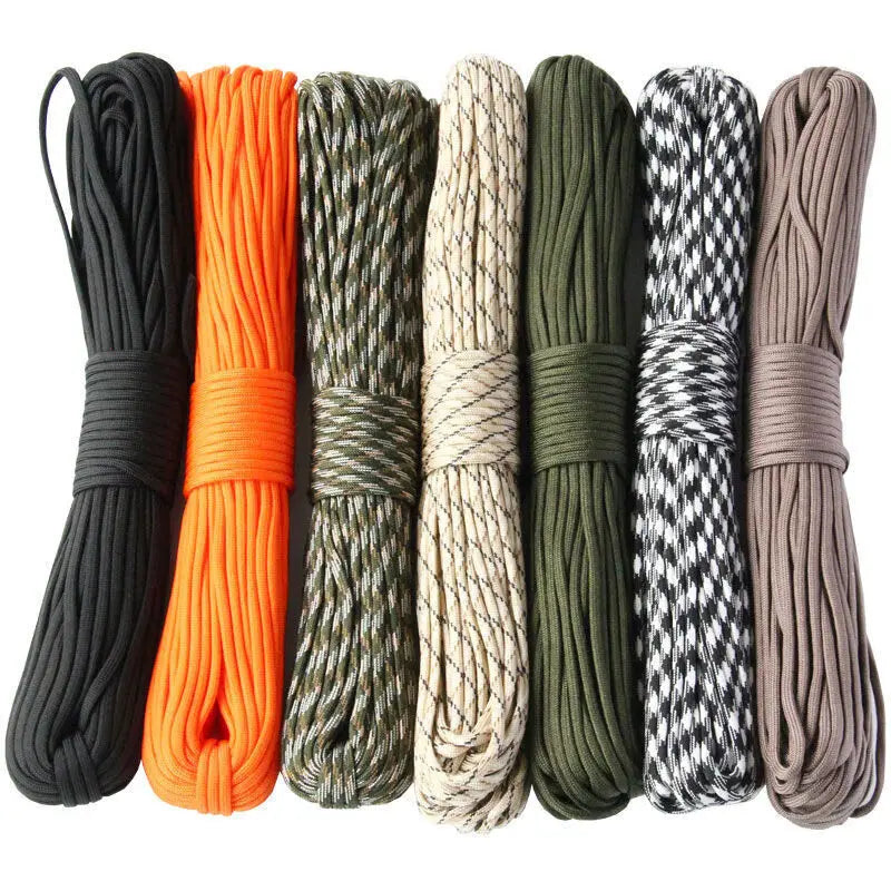 550 Paracord Rope 7-Cores: Outdoor Camping Survival Essential