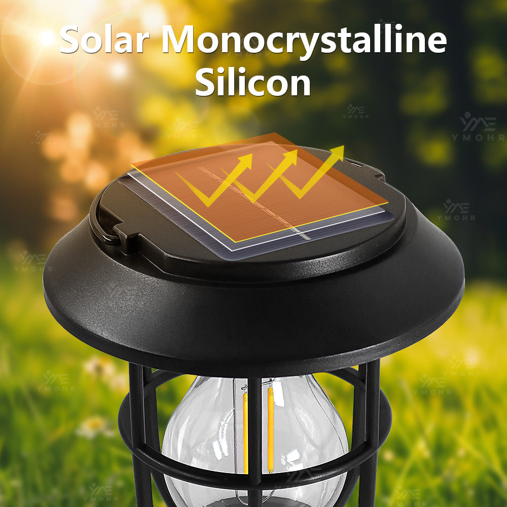 LED Outdoor Solar Pathway Lights: IP65 Waterproof Dusk to Dawn