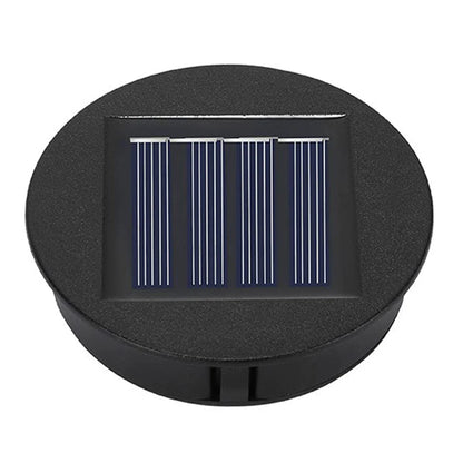 Solar Panel Lantern Tops: Outdoor Pathway Lighting