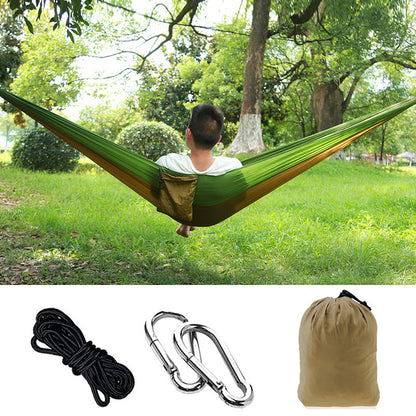 Outdoor Hammock: Portable Double & Single Hammocks with Tree Straps