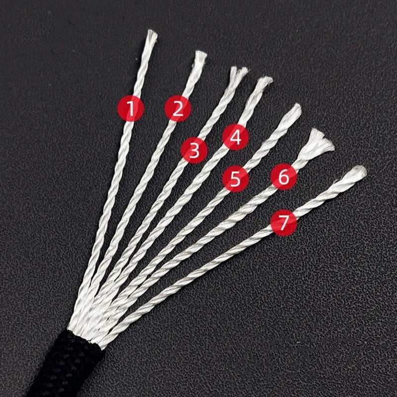 550 Paracord Rope 7-Cores: Outdoor Camping Survival Essential