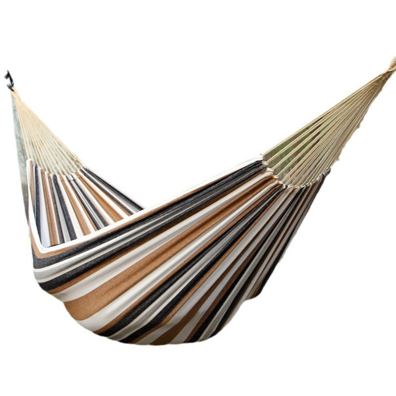 Outdoor Canvas Hammock - High-Strength Nylon Design