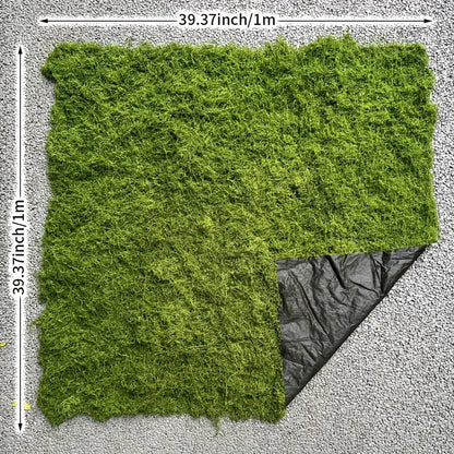 100cm*100cm Articiaifl moss carpet aquascape bionic turf fake moss micro-landscaping arrangement lawn bonsai potted plants pavement