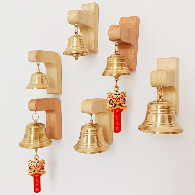 Wood Door Bell: Japanese Wind Chime & Entry Reminder