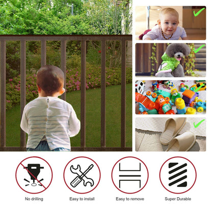 Safety Net: Banister Guard, Baby Proof Balcony & Stairway