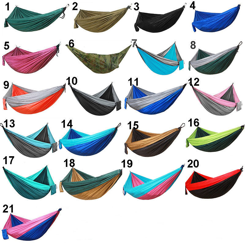 Outdoor Hammock: Portable Double & Single Hammocks with Tree Straps