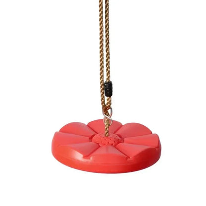 Safe Children's Disc Swing Outdoor Tree Hanging Disc Rope Swing Set Backyard Garden Swing Kid's Sensory Integration Training