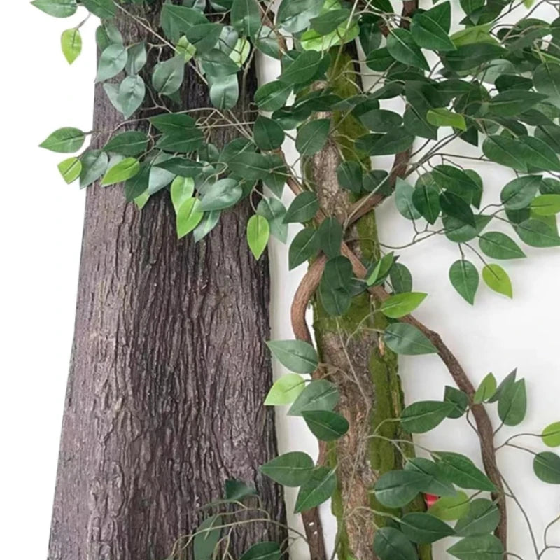 Artificial Silicone Bark Garden Landscape Pipe Wall Column Decoration Suitable for Home Garden DIY Miniature Landscape Fake Bark