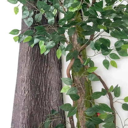 Artificial Silicone Bark Garden Landscape Pipe Wall Column Decoration Suitable for Home Garden DIY Miniature Landscape Fake Bark