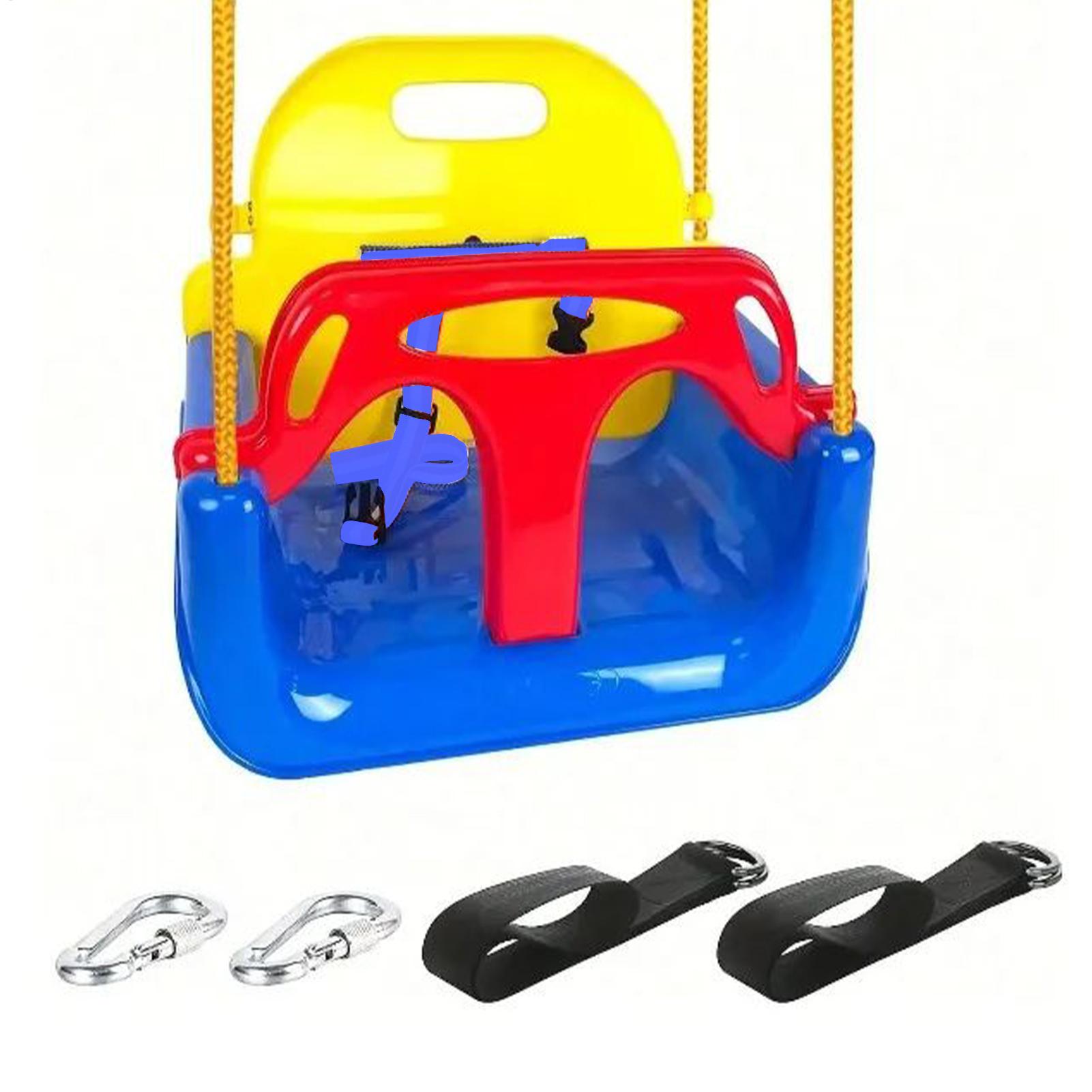 Swing Seat: Outdoor Toddler Swing Chair - Adjustable & Safe Play Fun