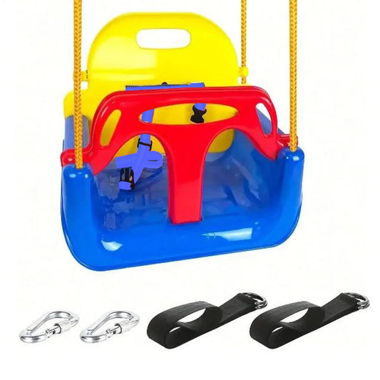 Swing Seat: Outdoor Toddler Swing Chair - Adjustable & Safe Play Fun