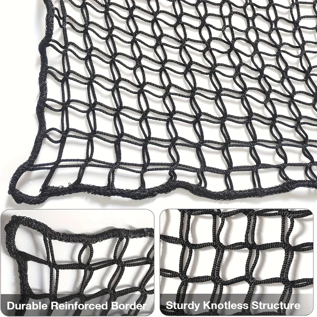Safety Net, Climbing Cargo Net, Playground Safety Net, Back Yard Net, Treehouse Accessories Outdoor Equipment Set Double Layers