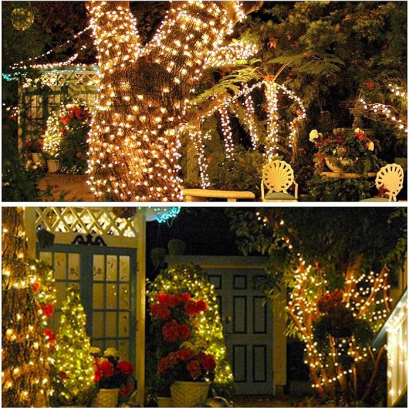 Solar String Lights 30/100 LED 8 Modes for Festivals