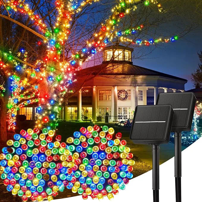 Solar String Lights 30/100 LED 8 Modes for Festivals