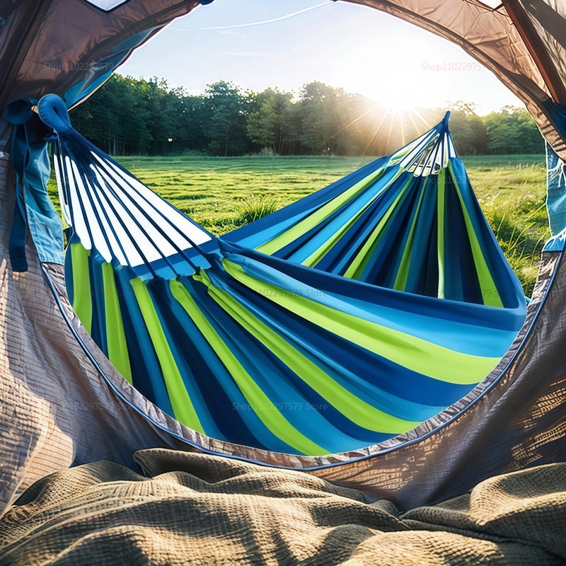 Outdoor Hammock: Double Hang Bed for Camping & Beach
