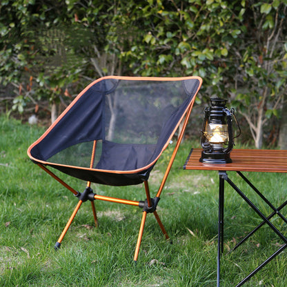 Camping Chair - Alloy Folding: Portable Beach, Camping & BBQ Essential