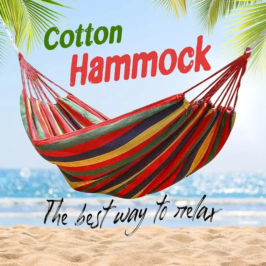 Camping Hammock with Bag & Tree Tie