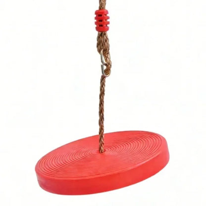 Safe Children's Disc Swing Outdoor Tree Hanging Disc Rope Swing Set Backyard Garden Swing Kid's Sensory Integration Training