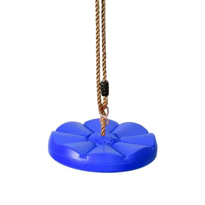 Safe Children's Disc Swing Outdoor Tree Hanging Disc Rope Swing Set Backyard Garden Swing Kid's Sensory Integration Training