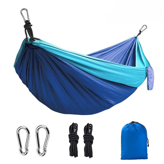 Outdoor Hammock: Portable 2-Person Parachute Cloth