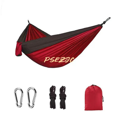 Outdoor Hammock: Portable 2-Person Parachute Cloth