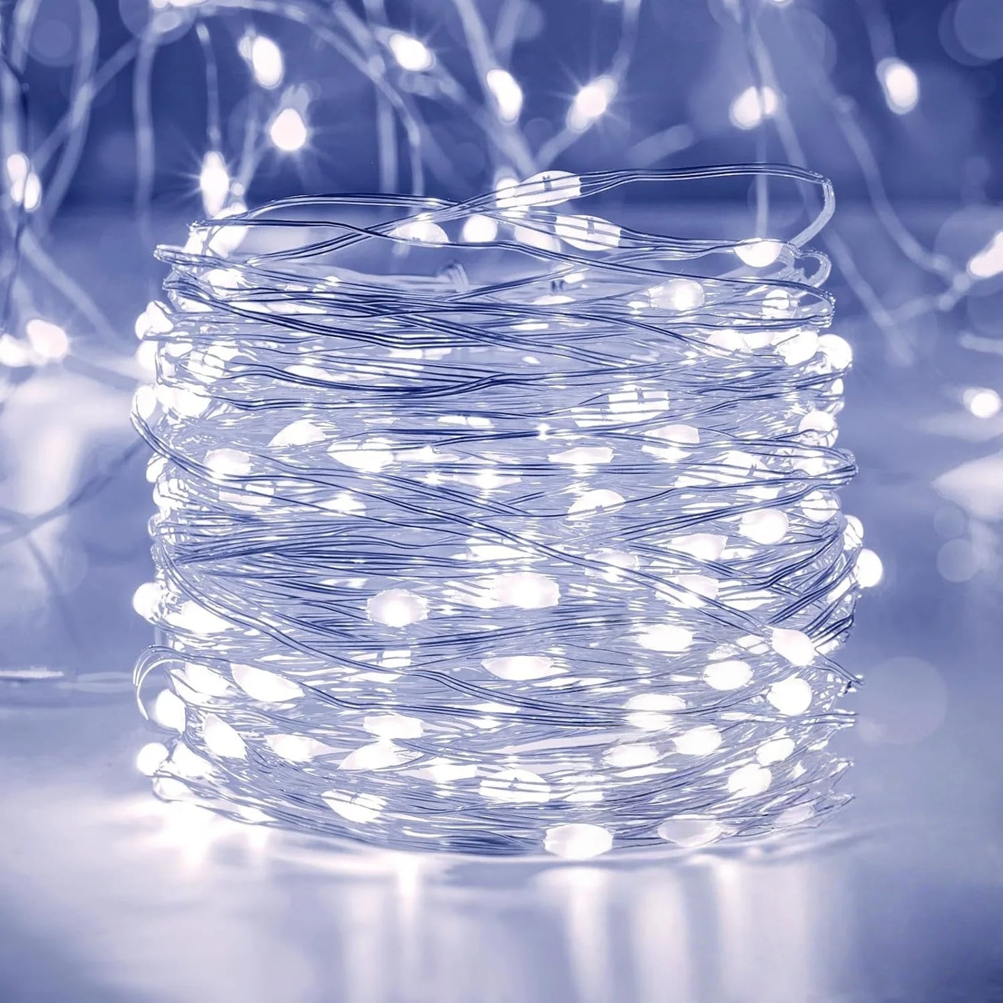 Battery LED String Lights: Copper Wire for Holiday Decor