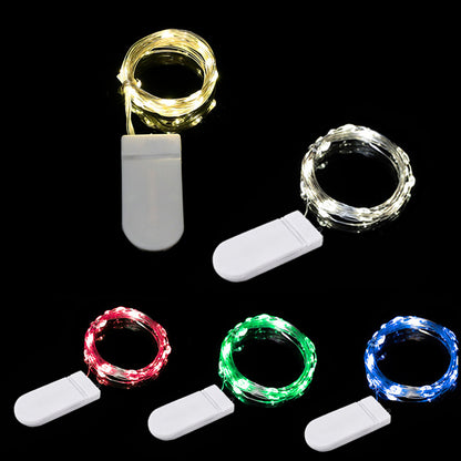 LED Copper Wire Fairy Lights - Waterproof Battery String