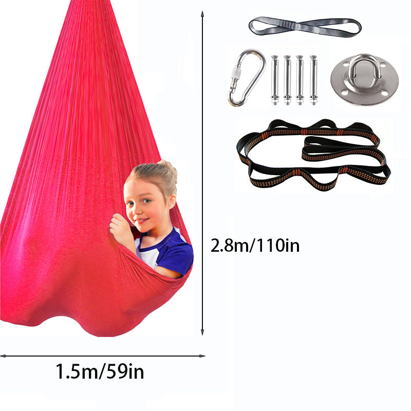 Sensory Swing: Children's Sensory Therapy Swing - Indoor/Outdoor Hammock