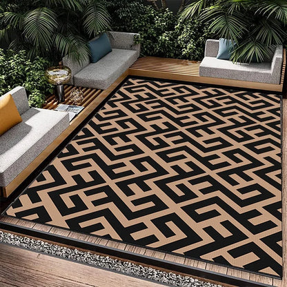 Outdoor Rug: Camping Carpet Large Waterproof Outdoor Picnic Blanket