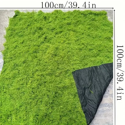 100cm*100cm Articiaifl moss carpet aquascape bionic turf fake moss micro-landscaping arrangement lawn bonsai potted plants pavement