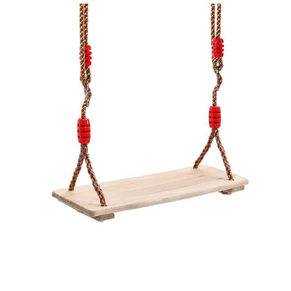Outdoor Wooden Swing Set - Antiseptic 4-Board Design