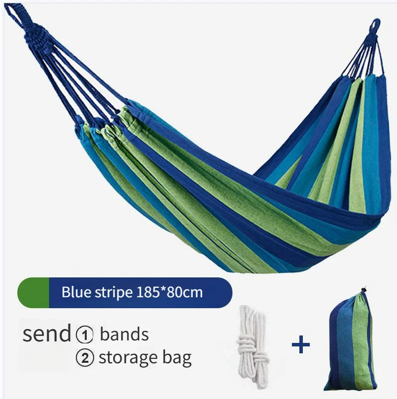 Camping Hammock with Bag & Tree Tie