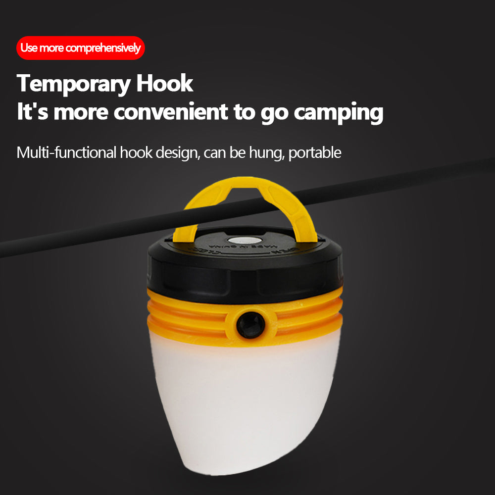 LED Camping Lights: Magnetic Base, Portable & Emergency Ready