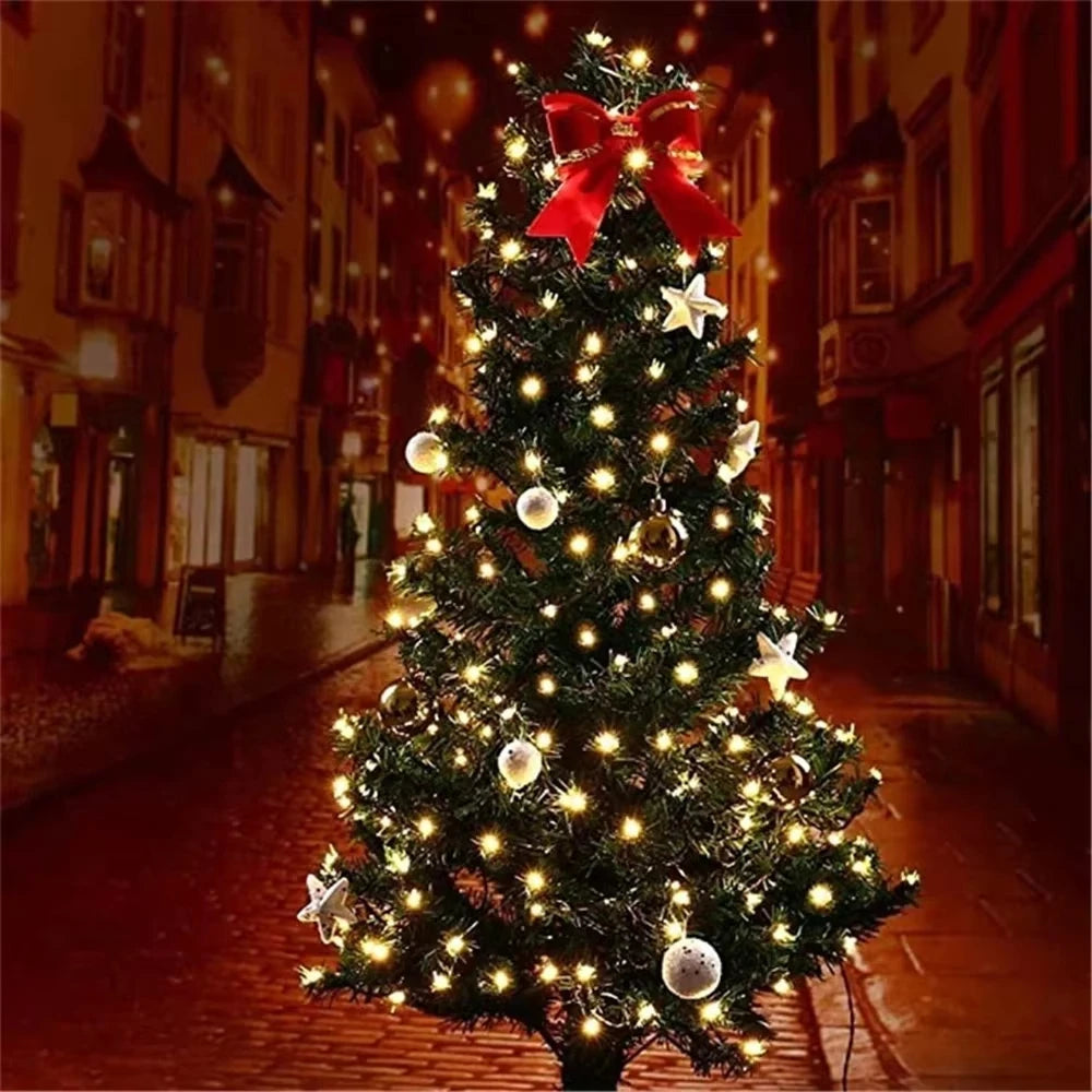 LED Star fairy Solar Lamp Power LED String Fairy Lights Solar Garlands Garden Christmas Wedding Decor For Outdoor