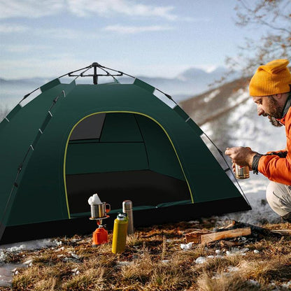 Ultralight Waterproof Tent: 1-2 Person Automatic 3-Season
