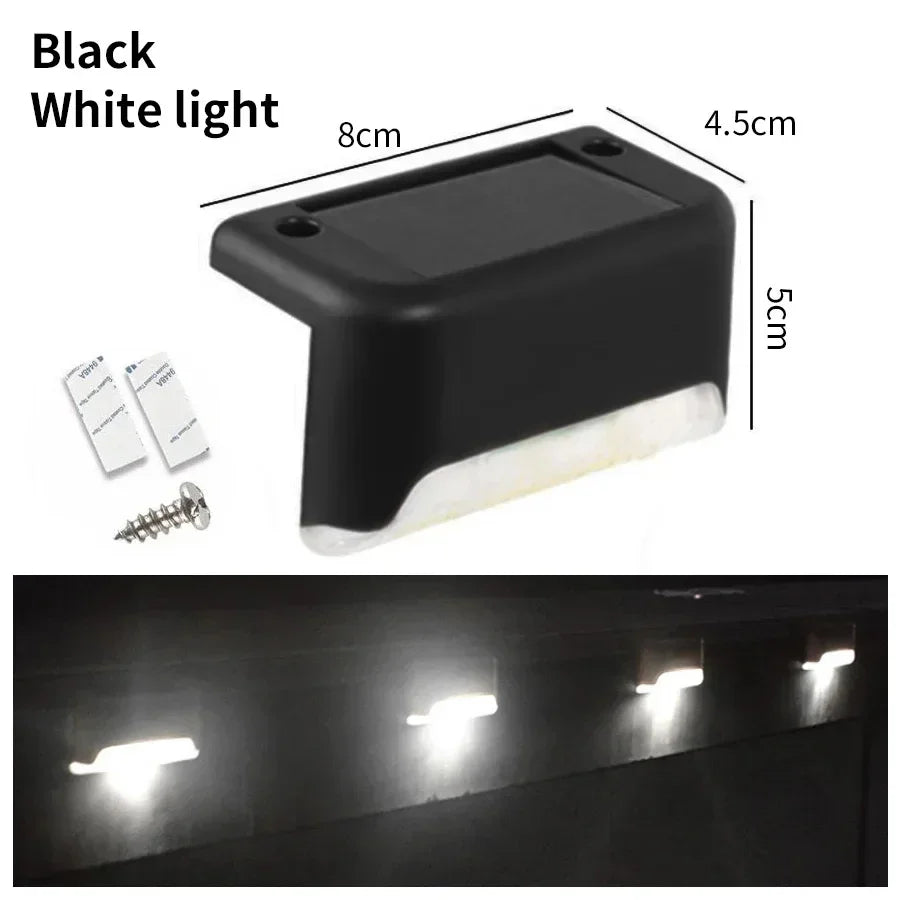 Outdoor Solar Light: LED Solar Deck Lights - Waterproof Outdoor Step Lighting