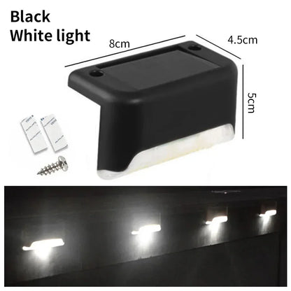 Outdoor Solar Light: LED Solar Deck Lights - Waterproof Outdoor Step Lighting