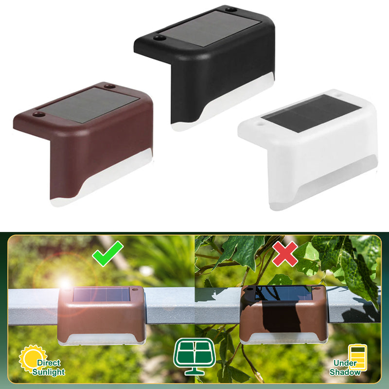 Outdoor Solar Lights: Waterproof LED for Stairs & Patio