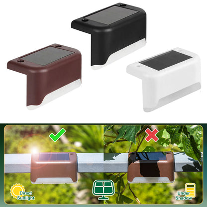 Outdoor Solar Lights: Waterproof LED for Stairs & Patio