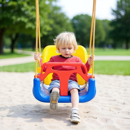 Swing Seat: Outdoor Toddler Swing Chair - Adjustable & Safe Play Fun