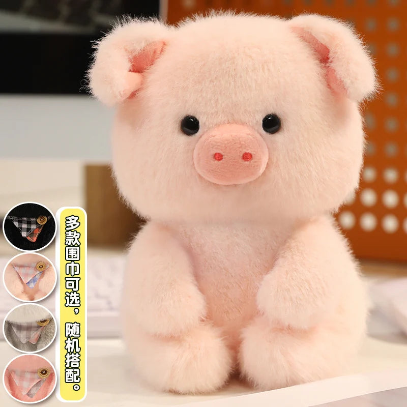 Plush Toys: Plush Animal Desktop Companions - Cute Cat, Fox, Pig & More