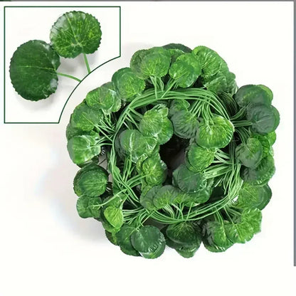 Fake Plants: Artificial Ivy Vine Garland - Lush Green Decor