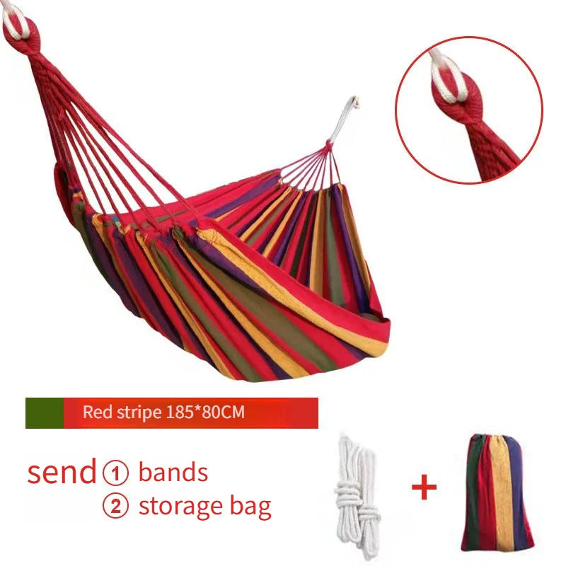 Camping Hammock with Bag & Tree Tie