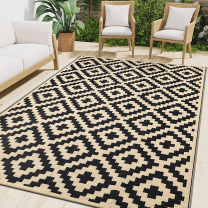 Outdoor Carpet: Reversible Outdoor RV Mat - Waterproof, Non-Slip Rug