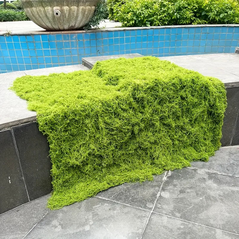 100cm*100cm Articiaifl moss carpet aquascape bionic turf fake moss micro-landscaping arrangement lawn bonsai potted plants pavement