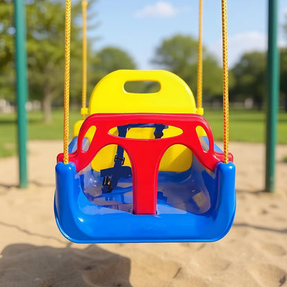 Swing Seat: Outdoor Toddler Swing Chair - Adjustable & Safe Play Fun