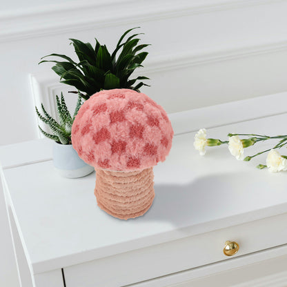Large Mushroom Pillow - Soft Stuffed Cushion for Home Decor